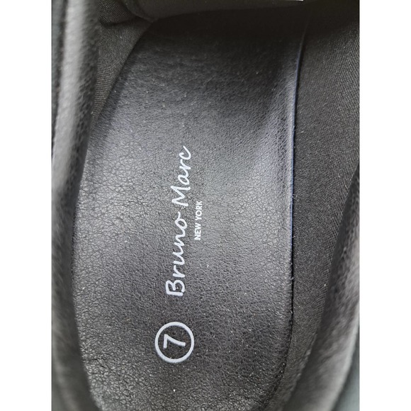 Bruno Marc Black  Mens lace up loafers 7 main image 5